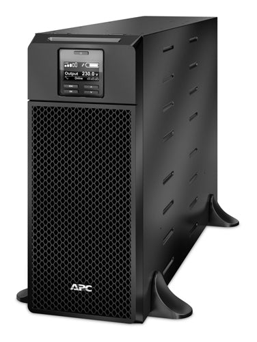 APC Smart-UPS On-Line, 6kVA/6kW, Tower, 230V, 6x C13+4x C19 IEC outlets, Network Card+SmartSlot, Extended runtime, W/O rail kit APC Smart-UPS On-Line, 6kVA/6kW, Tower, 230V, 6x C13+4x C19 IEC outlets, Network Card+SmartSlot, Extended runtime, W/O rail kit